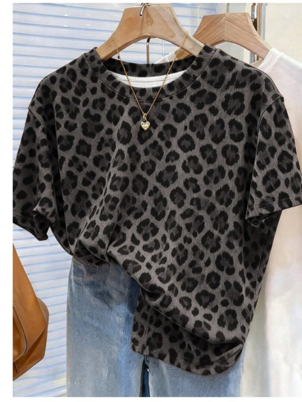 Resyla leopard print top, small